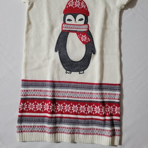 Gymboree Outlet NWT size 4 Penguin Sweater Dress. Located A21 - Picture 4 of 4